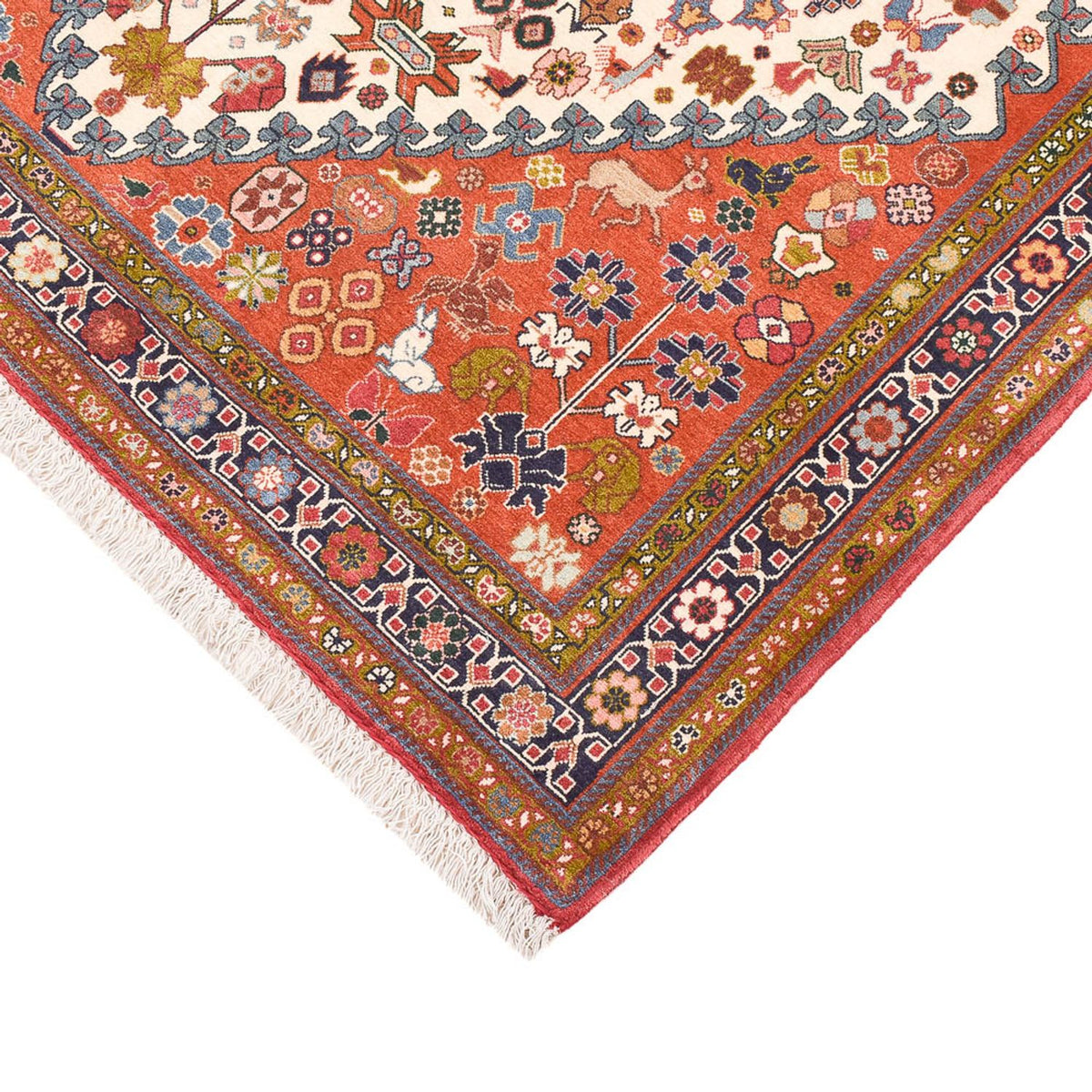 Tapis Gabbeh - Persan Kashkuli - 194 x 130 cm - multicolore