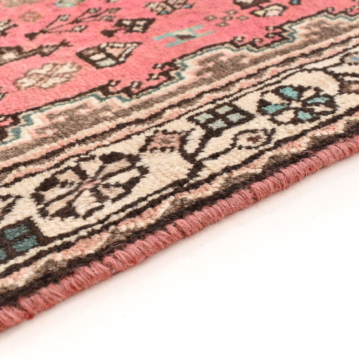 Tapis de couloir Tapis persan - Nomadic - 291 x 78 cm - rouge clair