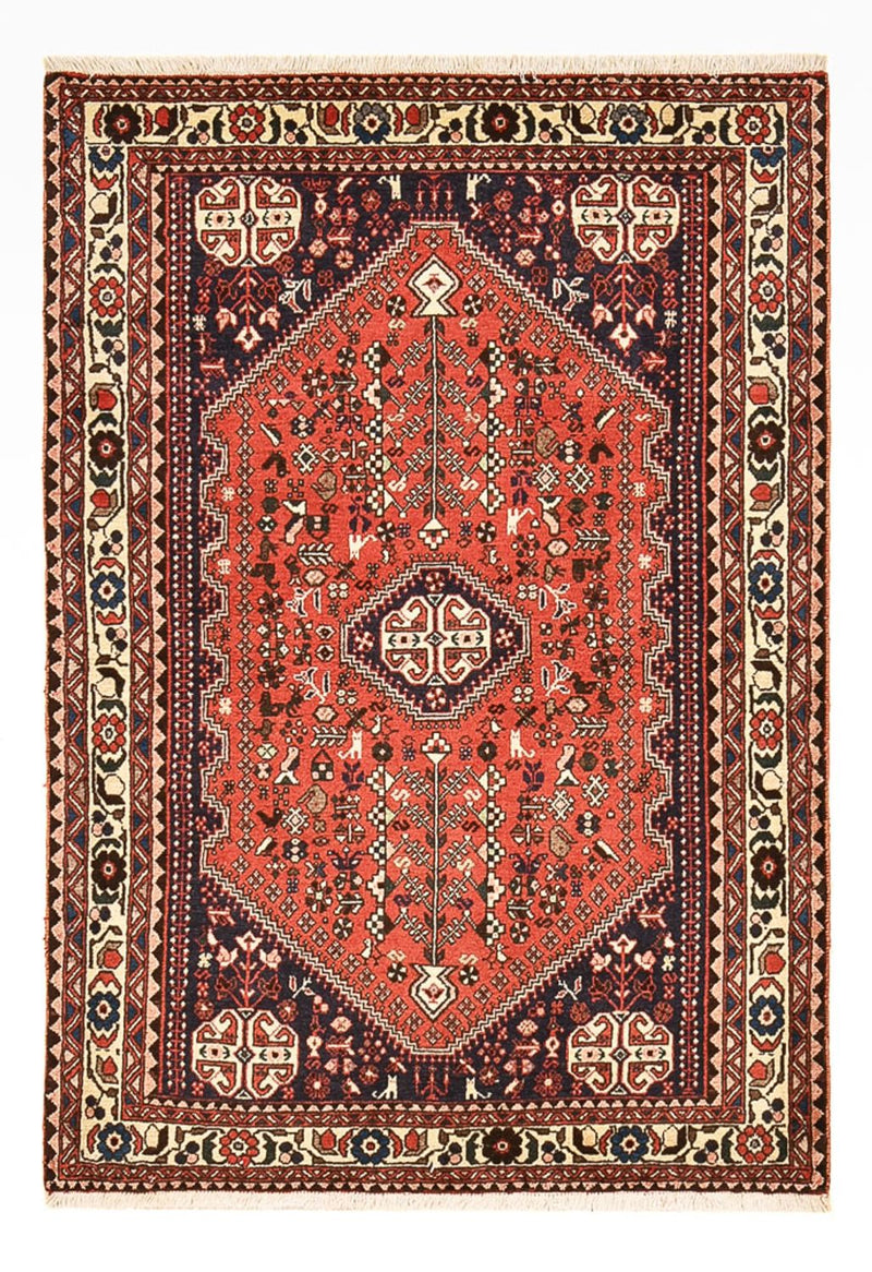 Tapis persan - Nomadic - 153 x 104 cm - rouge