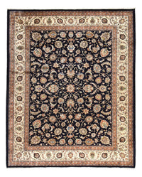 Tapis persan - Classique - Royal - 387 x 300 cm - bleu foncé