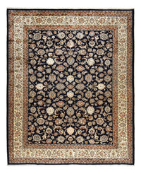 Tapis persan - Classique - Royal - 377 x 298 cm - bleu foncé