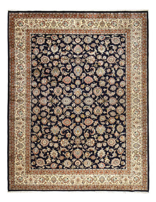 Tapis persan - Classique - Royal - 390 x 300 cm - bleu foncé