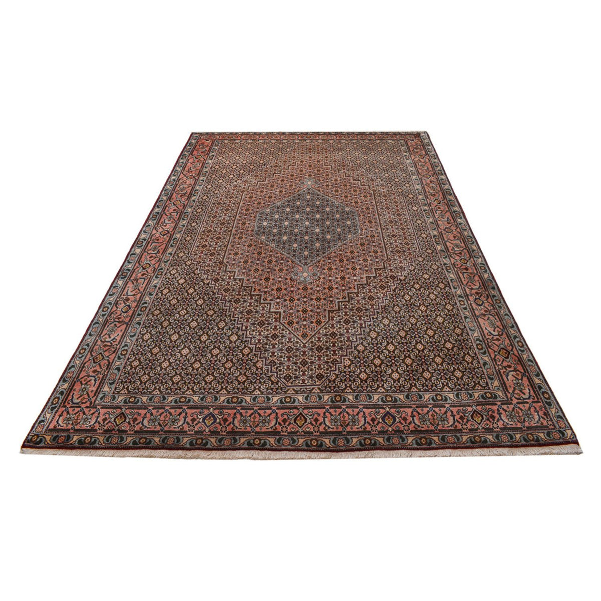 Tapis persan - Classique - 298 x 197 cm - rouille