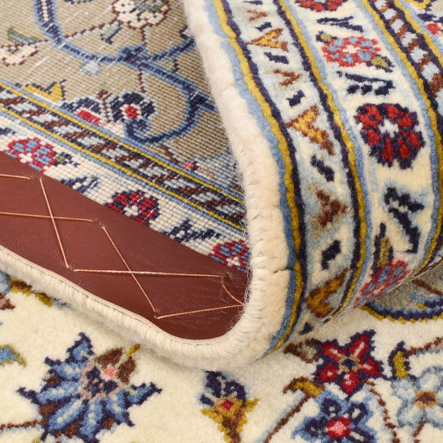 Tapis persan - Keshan - 225 x 142 cm - sable
