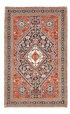 Tapis Gabbeh - Persan Kashkuli - 191 x 120 cm - multicolore