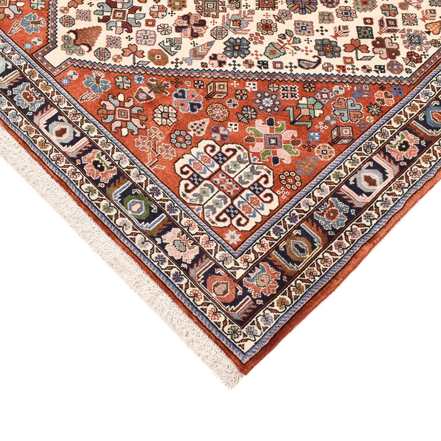 Tapis Gabbeh - Persan Kashkuli - 203 x 152 cm - sable