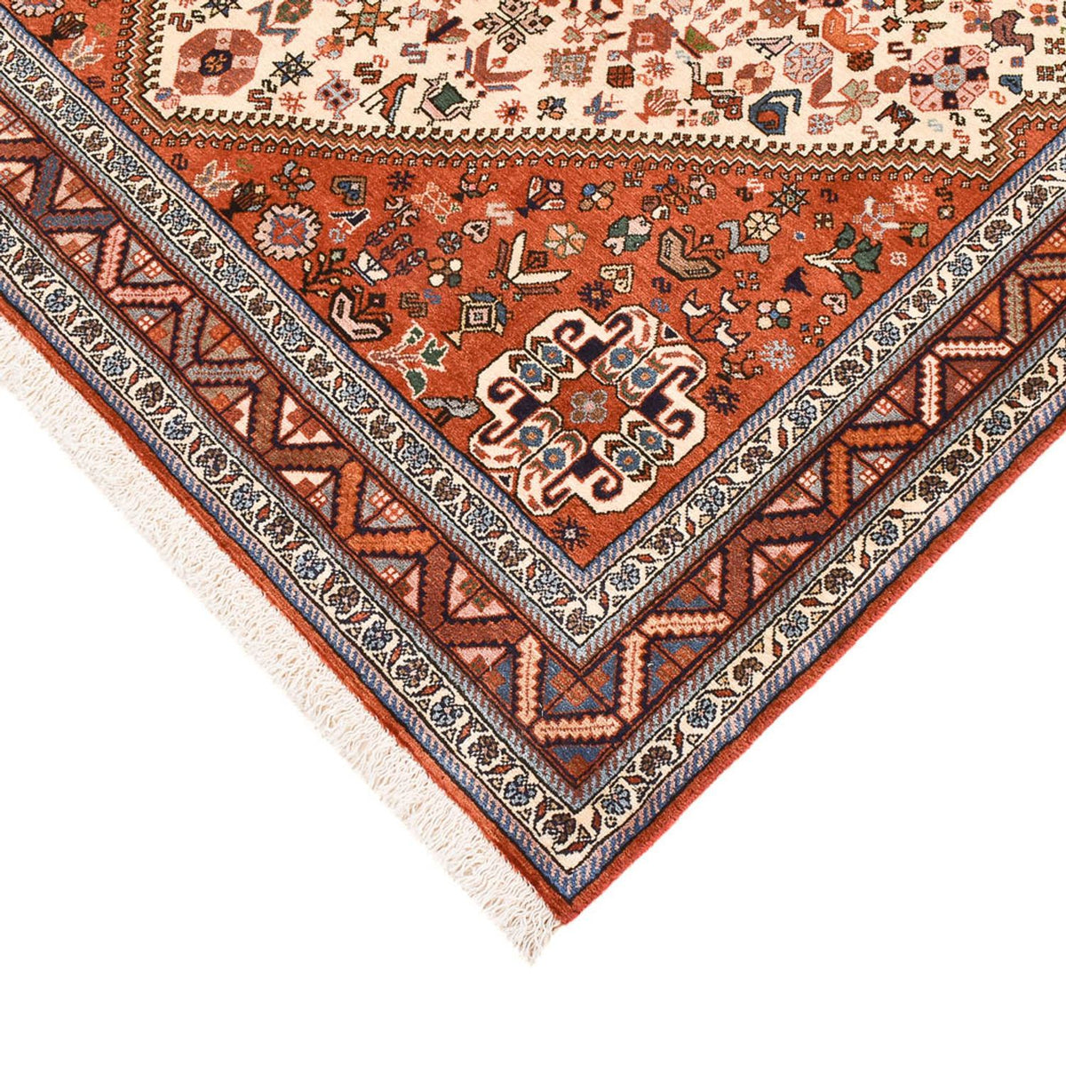 Tapis Gabbeh - Persan Kashkuli - 218 x 156 cm - multicolore