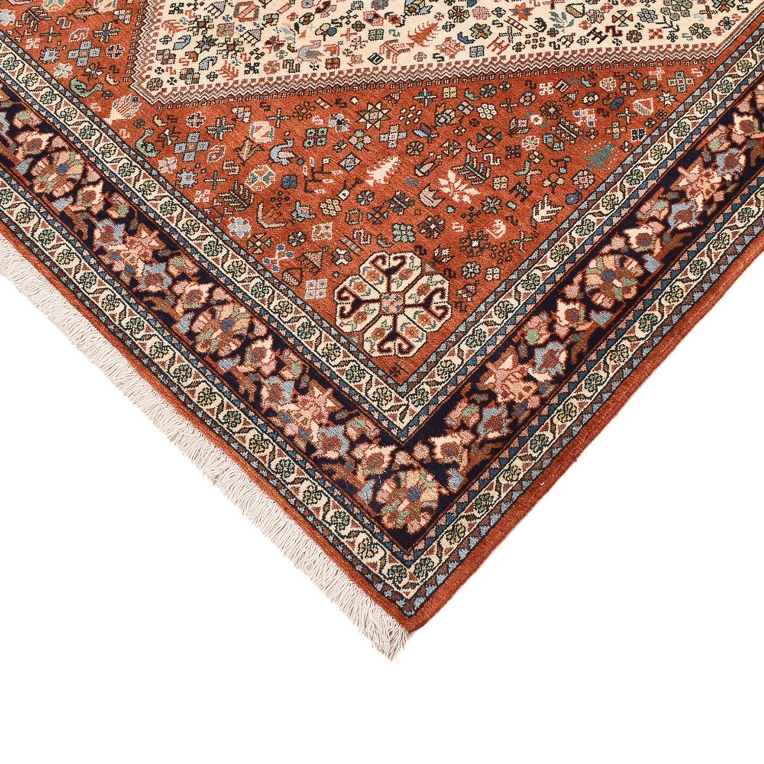 Tapis Gabbeh - Persan Kashkuli - 208 x 156 cm - multicolore