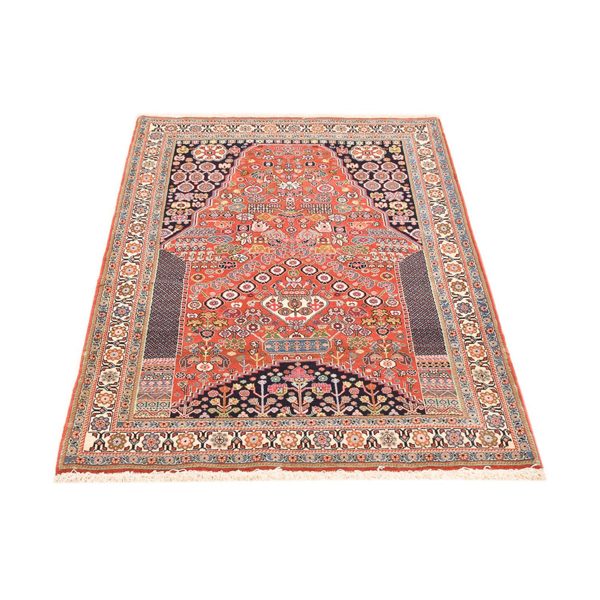 Tapis Gabbeh - Persan Kashkuli - 158 x 114 cm - multicolore