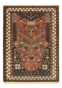 Tapis Gabbeh - Persan Kashkuli - 154 x 111 cm - multicolore