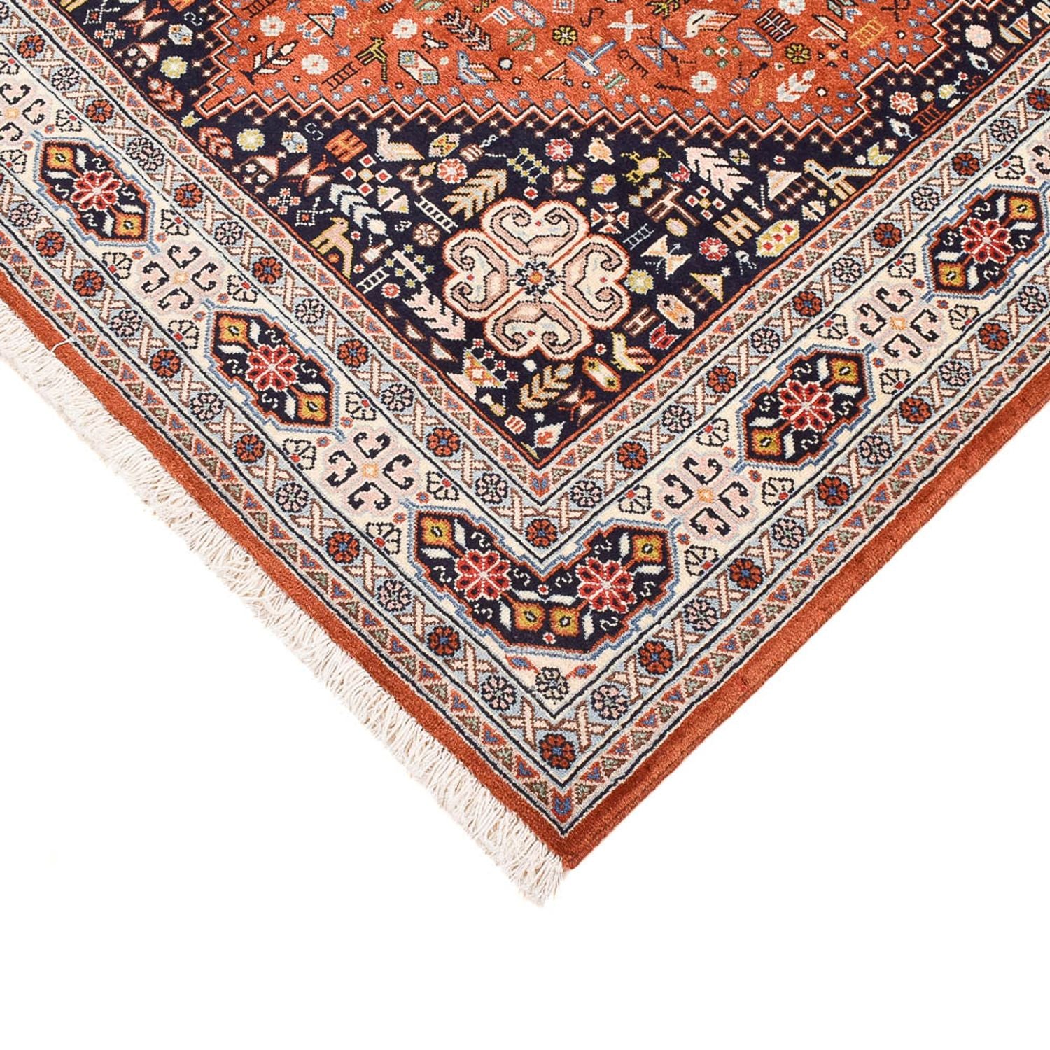Tapis Gabbeh - Persan Kashkuli - 199 x 143 cm - multicolore