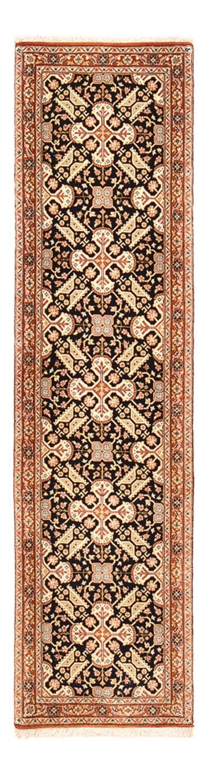 Tapis de couloir Tapis persan - Ghom - Royal - 197 x 51 cm - beige foncé