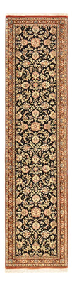 Tapis de couloir Tapis persan - Ghom - Royal - 200 x 50 cm - beige foncé