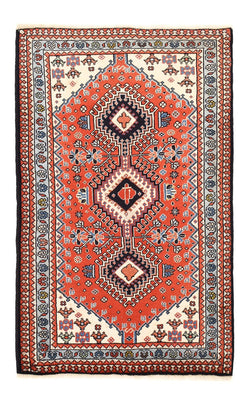 Tapis persan - Nomadic - 121 x 75 cm - rouge