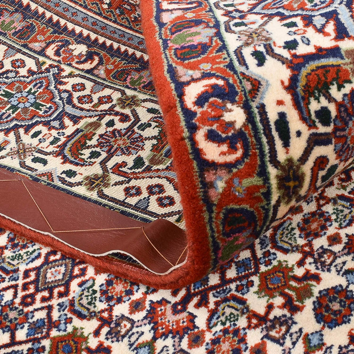 Tapis persan - Bidjar - 240 x 135 cm - rouille