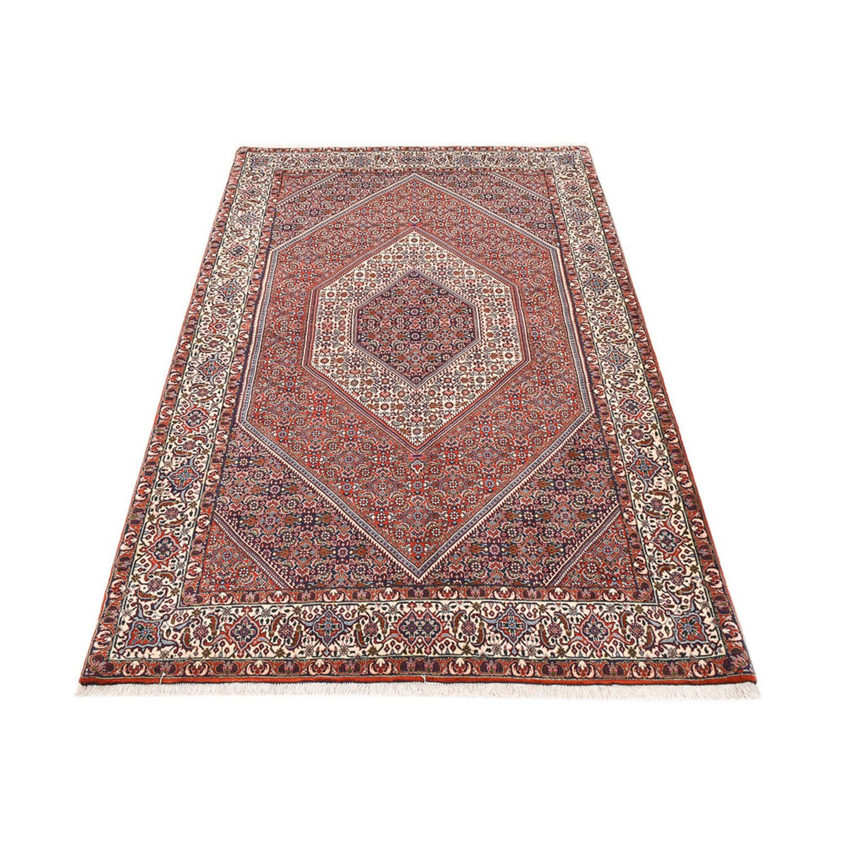 Tapis persan - Bidjar - 240 x 135 cm - rouille