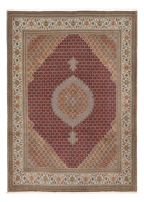Tapis persan - Tabriz - Royal - 351 x 250 cm - rouge bordeaux