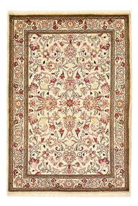 Tapis persan - Ghom - 156 x 106 cm - crème