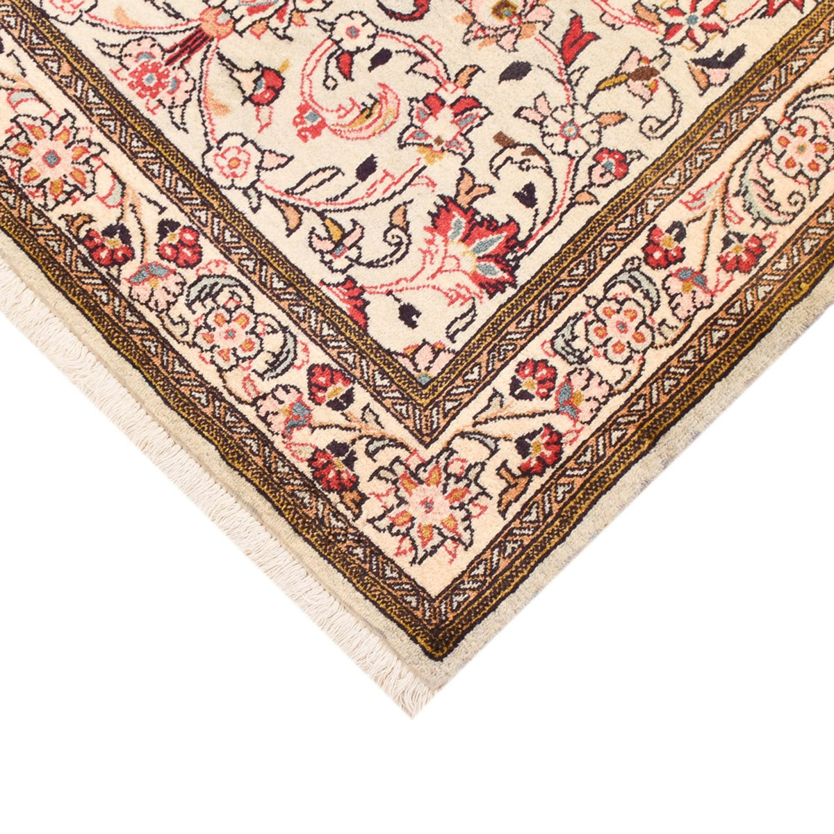 Tapis persan - Ghom - 156 x 106 cm - crème