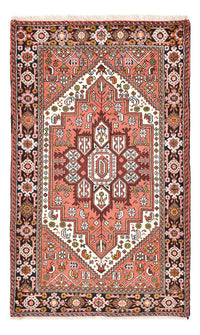 Tapis persan - Nomadic - 123 x 73 cm - rouge clair