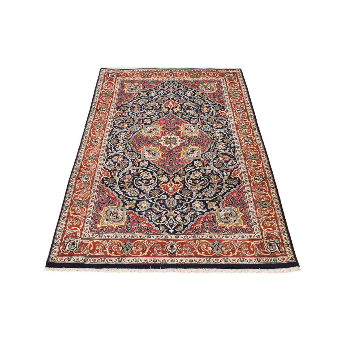 Tapis persan - Ghom - 198 x 120 cm - multicolore