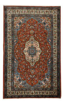 Tapis persan - Nomadic - 316 x 200 cm - rouge foncé