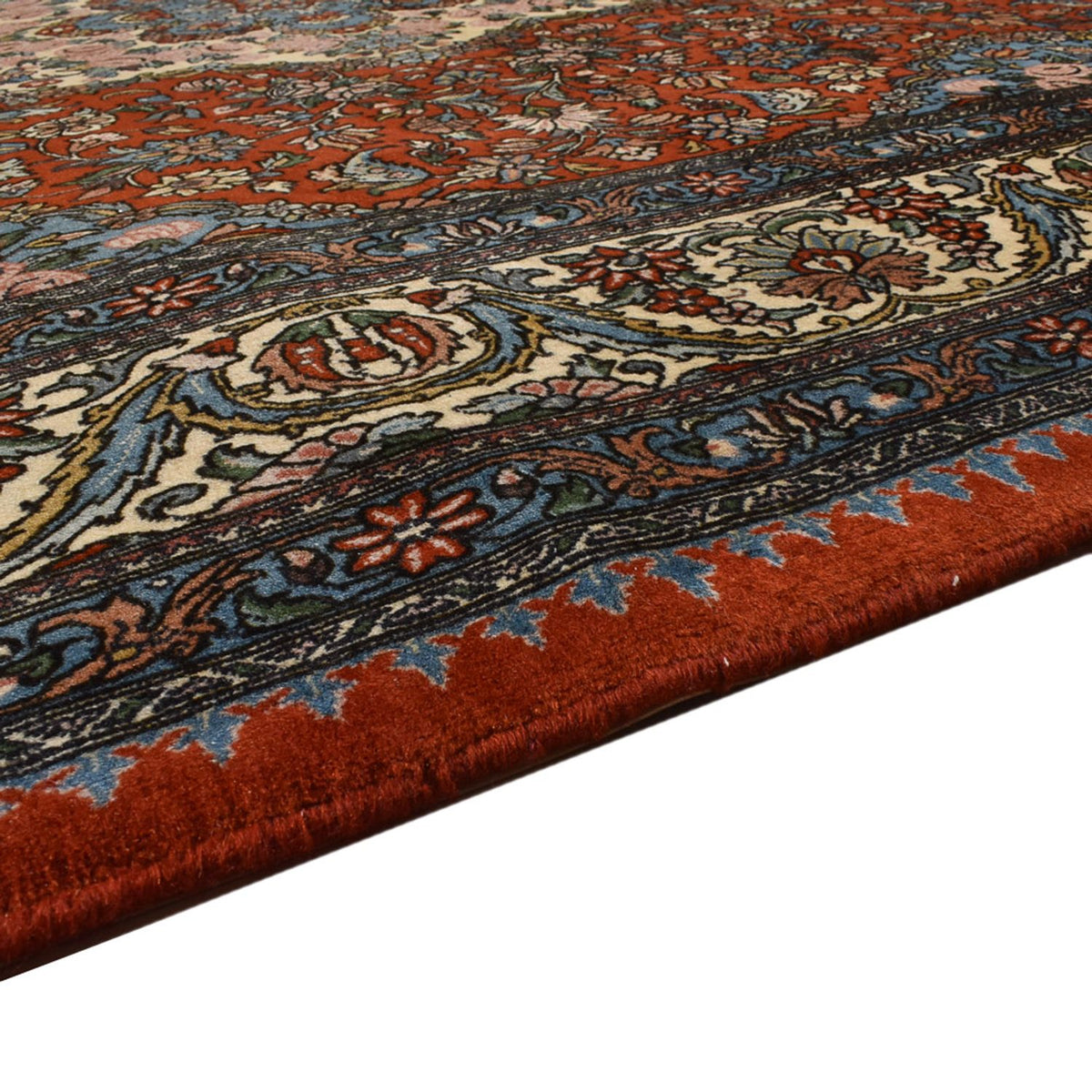 Tapis persan - Nomadic - 316 x 200 cm - rouge foncé