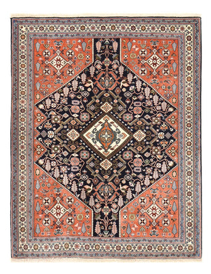 Tapis Gabbeh - Persan Kashkuli - 203 x 159 cm - multicolore