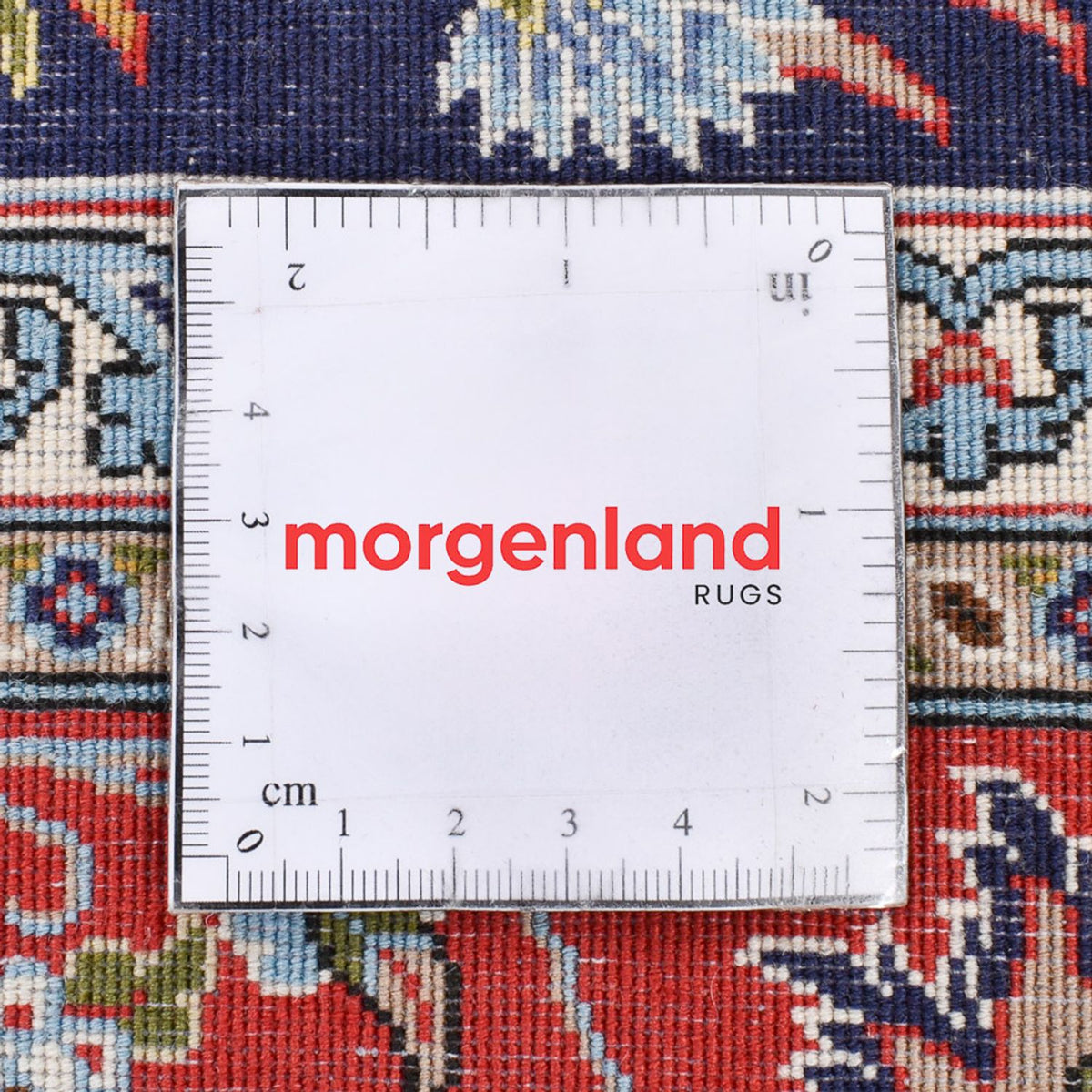 Tapis persan - Isfahan - Premium - 220 x 140 cm - bleu foncé