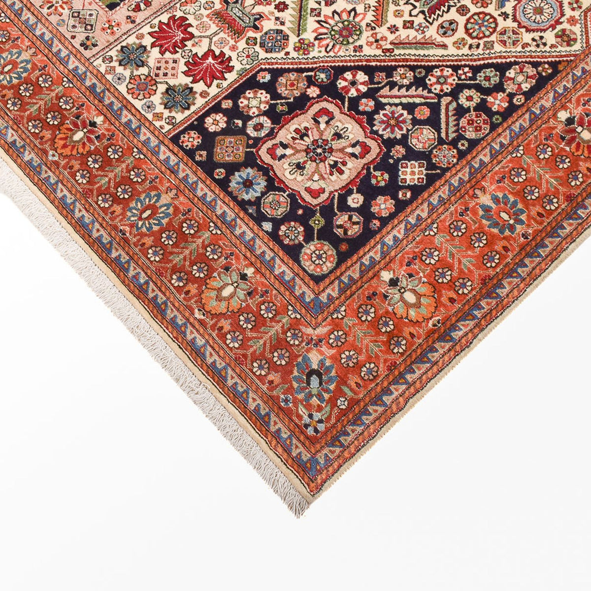 Tapis Gabbeh - Persan Kashkuli - 218 x 142 cm - multicolore