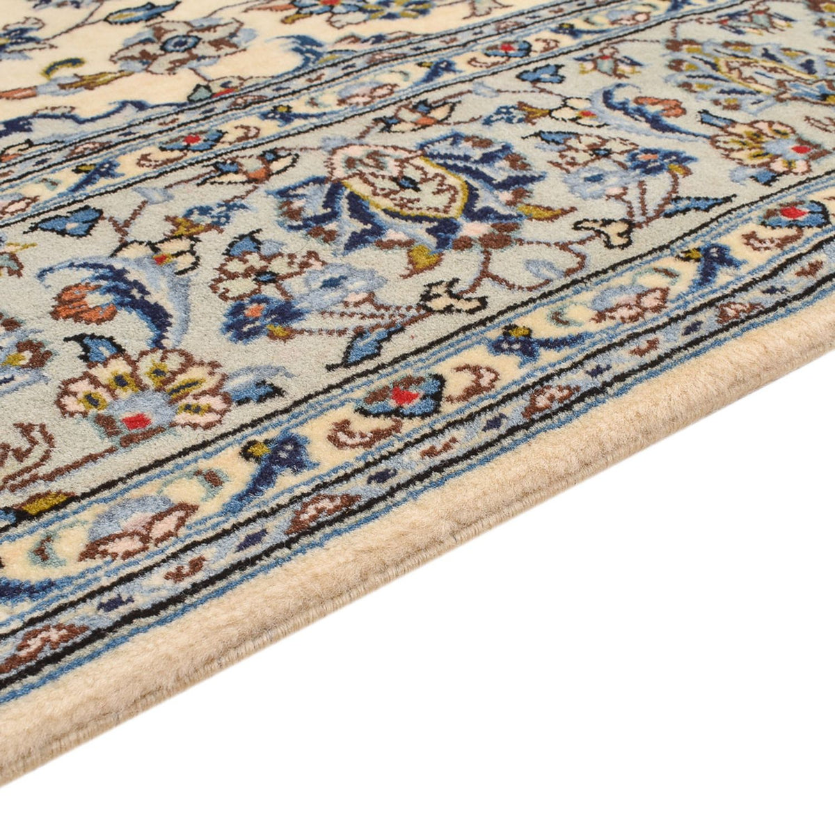 Tapis persan - Keshan - 228 x 140 cm - sable