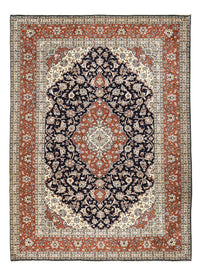 Tapis persan - Classique - 345 x 246 cm - bleu foncé