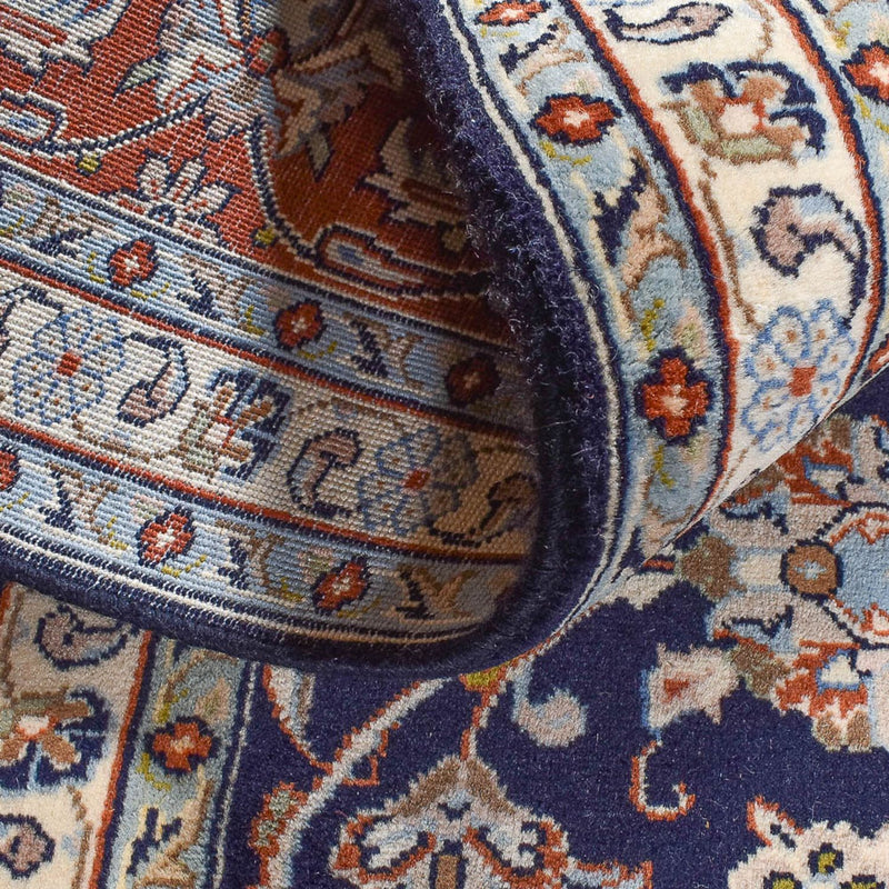 Tapis persan - Classique - 345 x 246 cm - bleu foncé