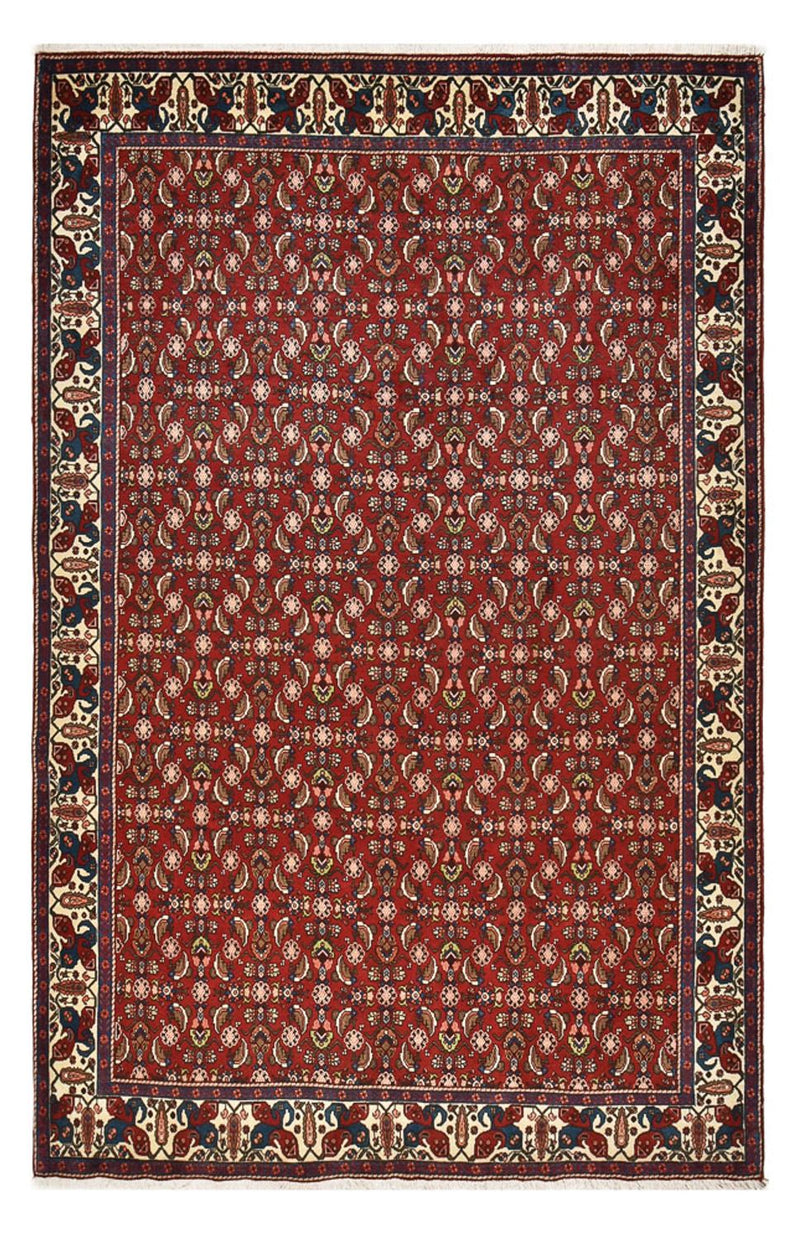 Tapis persan - Bidjar - 316 x 204 cm - rouge foncé