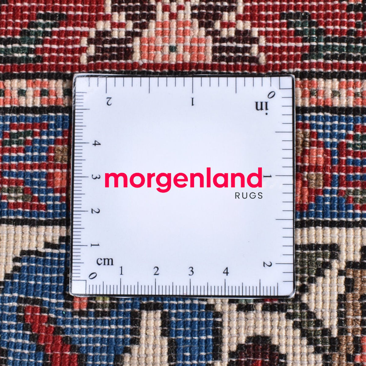 Tapis persan - Bidjar - 316 x 204 cm - rouge foncé