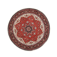 Tapis persan - Bidjar ronde  - 150 x 150 cm - rouge