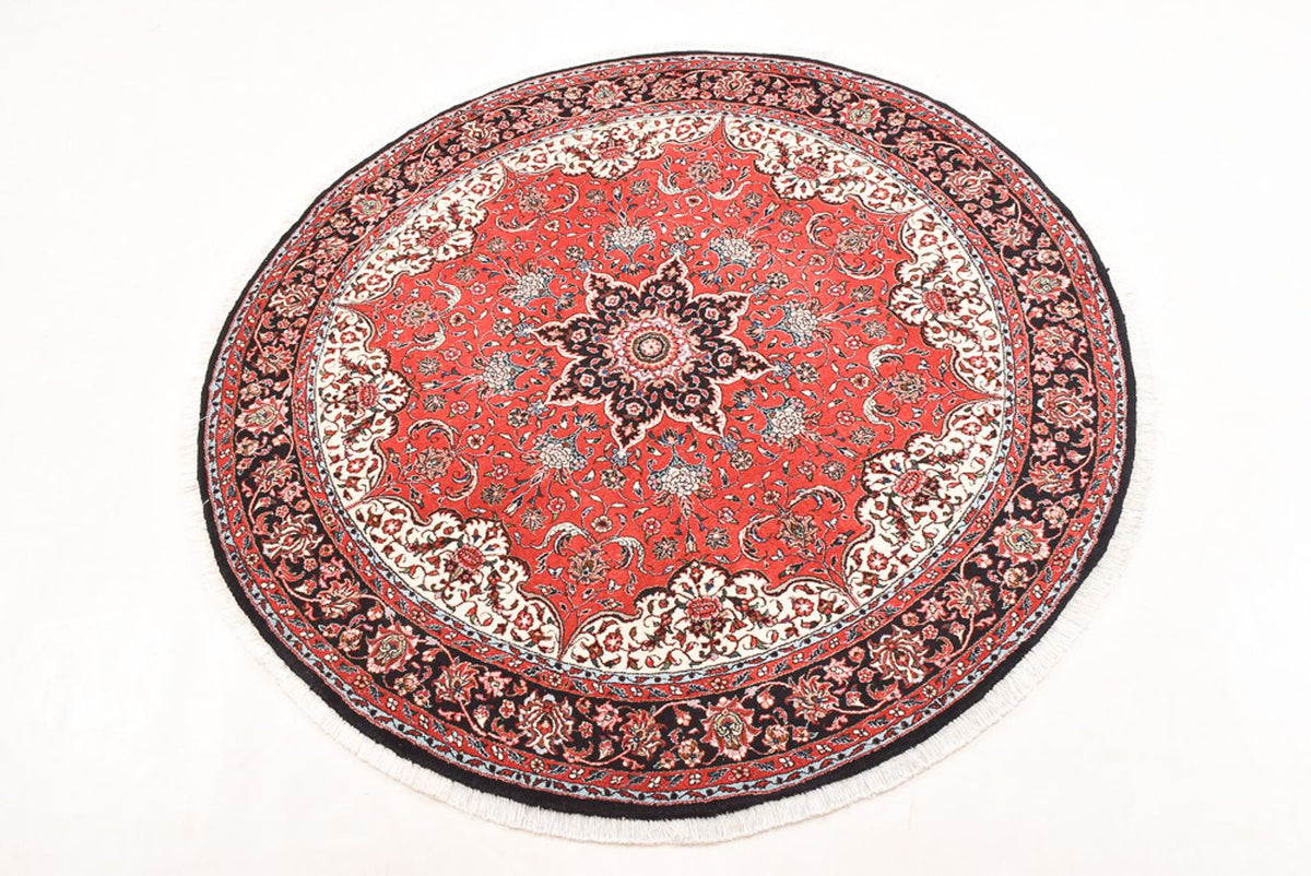 Tapis persan - Bidjar ronde  - 150 x 150 cm - rouge