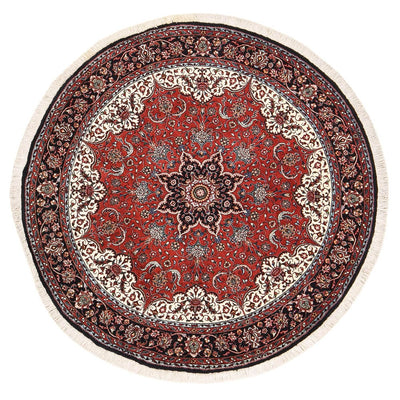 Tapis persan - Bidjar ronde  - 150 x 150 cm - rouge