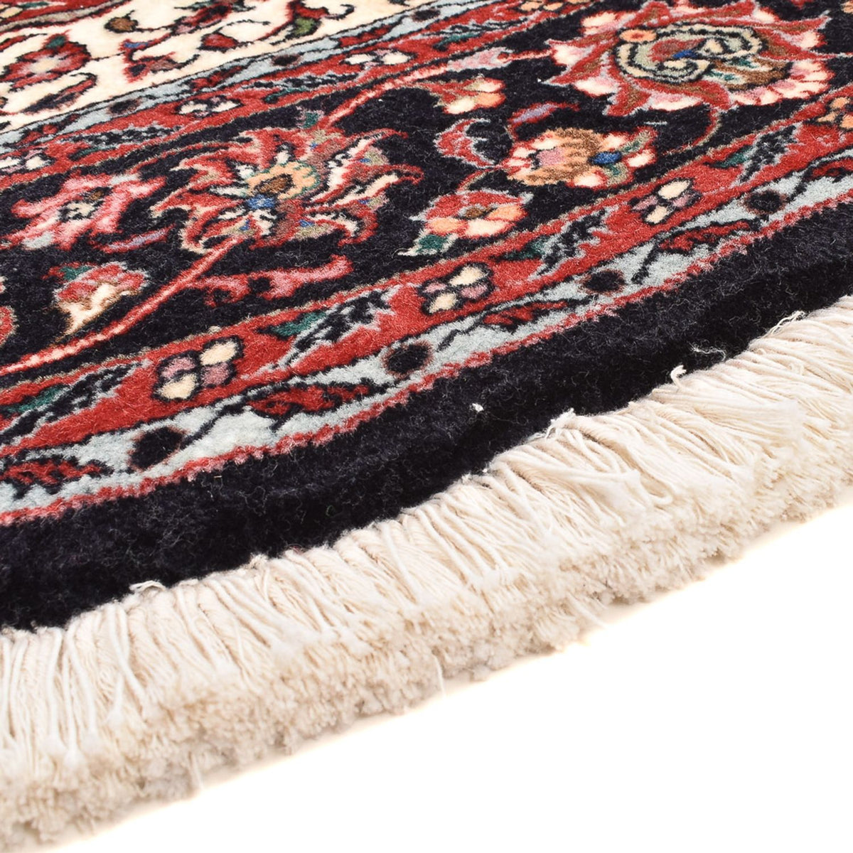 Tapis persan - Bidjar ronde  - 150 x 150 cm - rouge