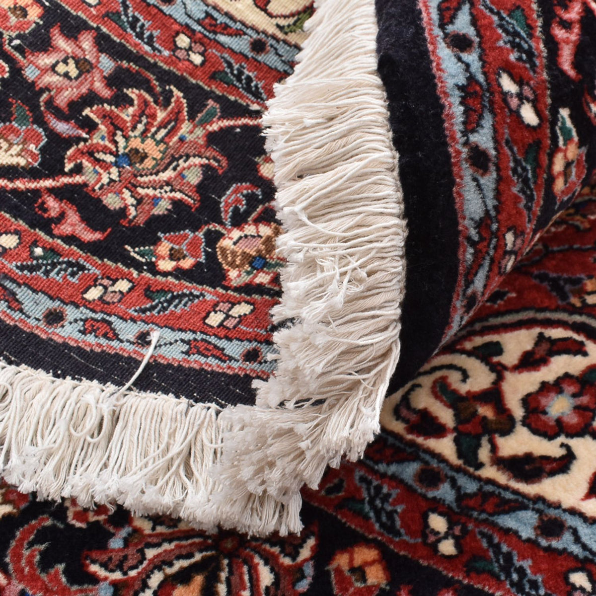 Tapis persan - Bidjar ronde  - 150 x 150 cm - rouge