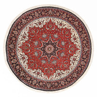 Tapis persan - Bidjar ronde  - 150 x 150 cm - rouge