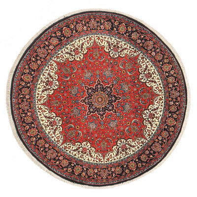 Tapis persan - Bidjar ronde  - 150 x 150 cm - rouge