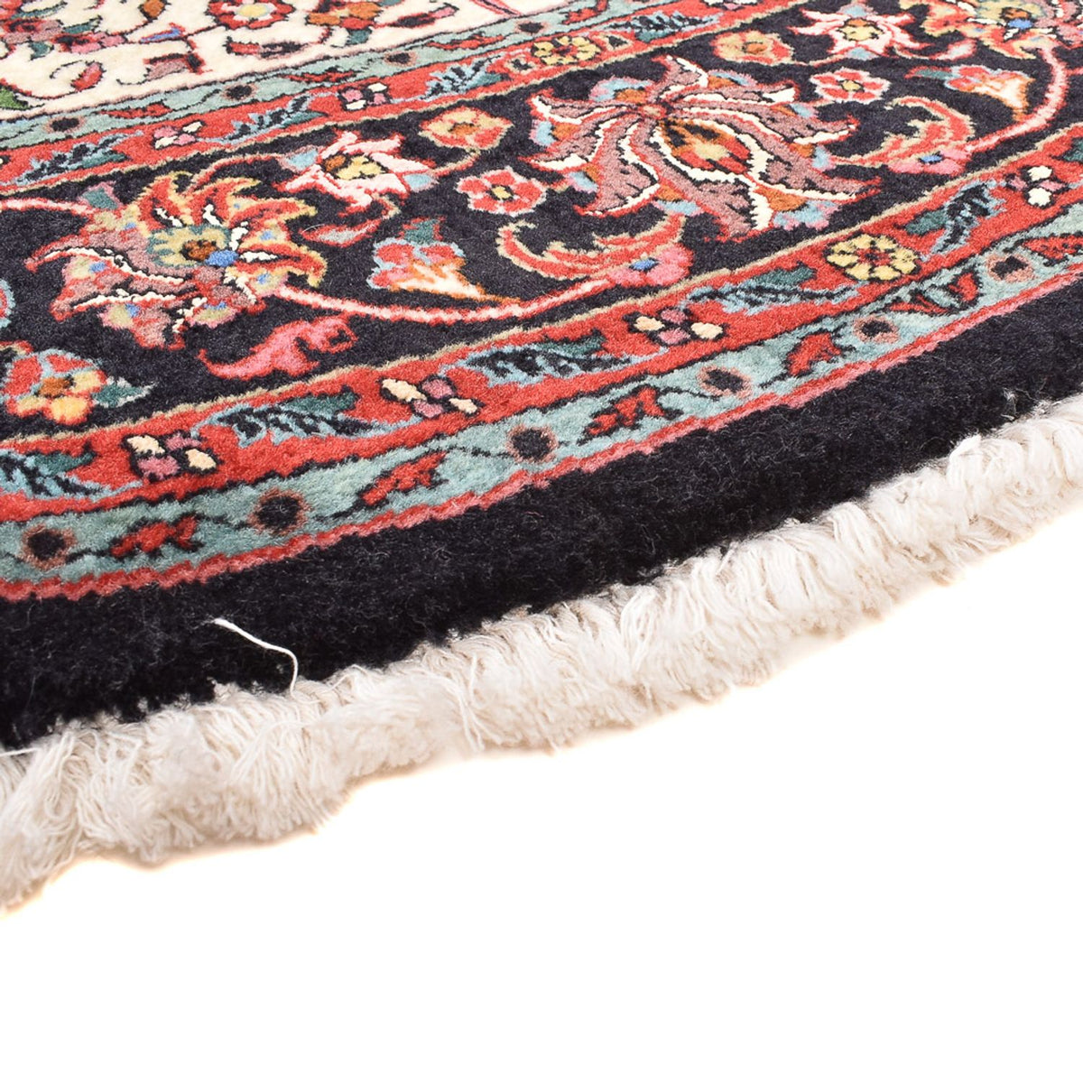 Tapis persan - Bidjar ronde  - 150 x 150 cm - rouge