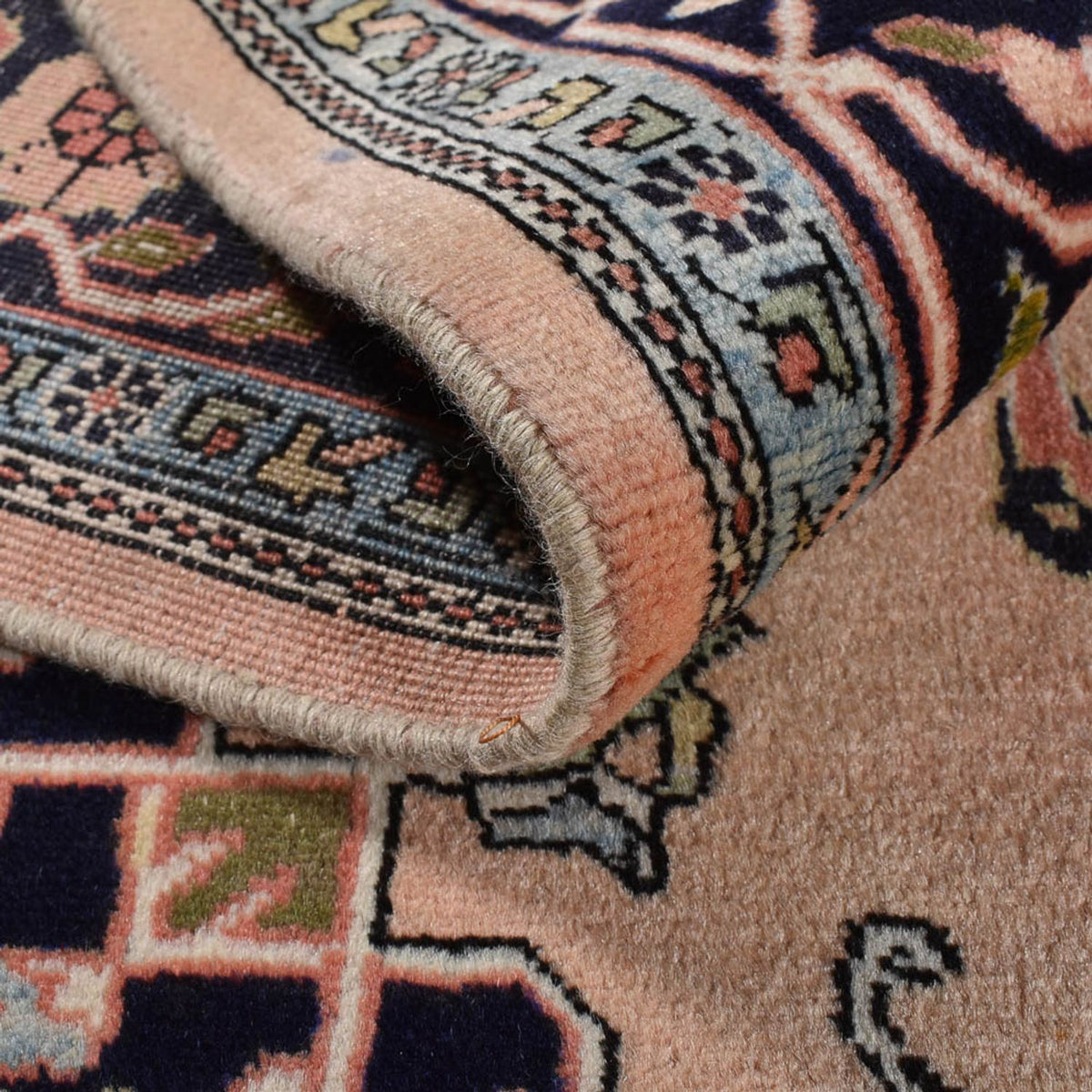 Tapis persan - Nomadic - 200 x 140 cm - rouge clair