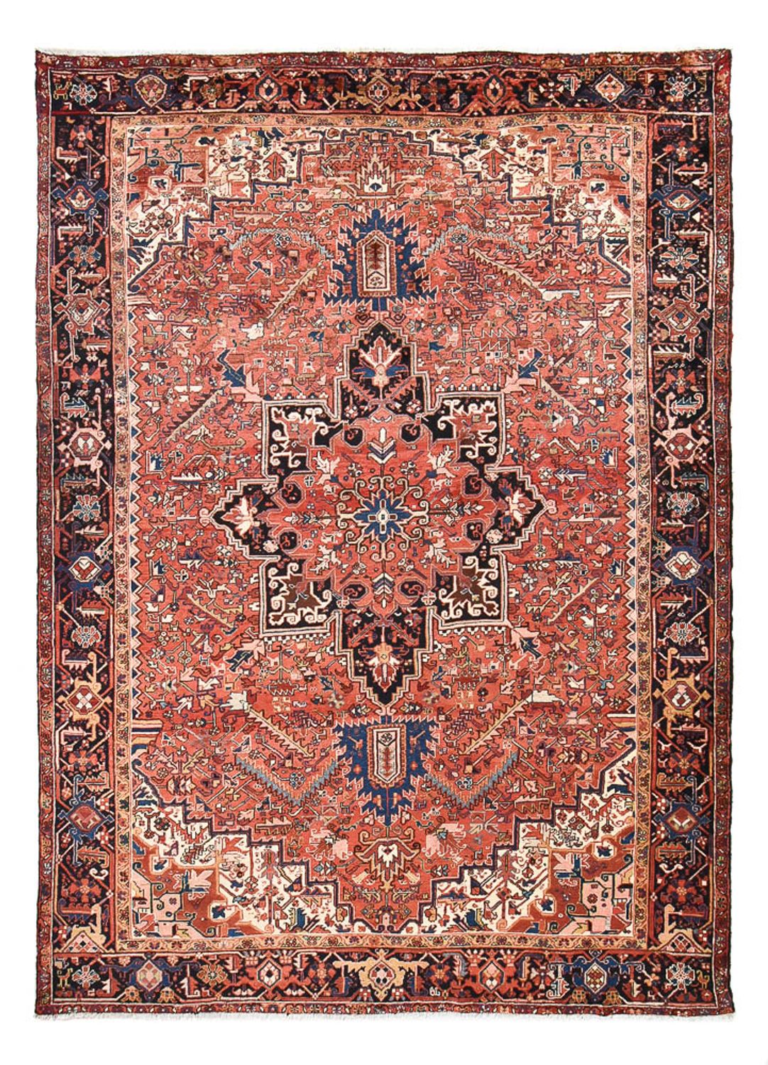 Tapis persan - Nomadic - 402 x 290 cm - rouge