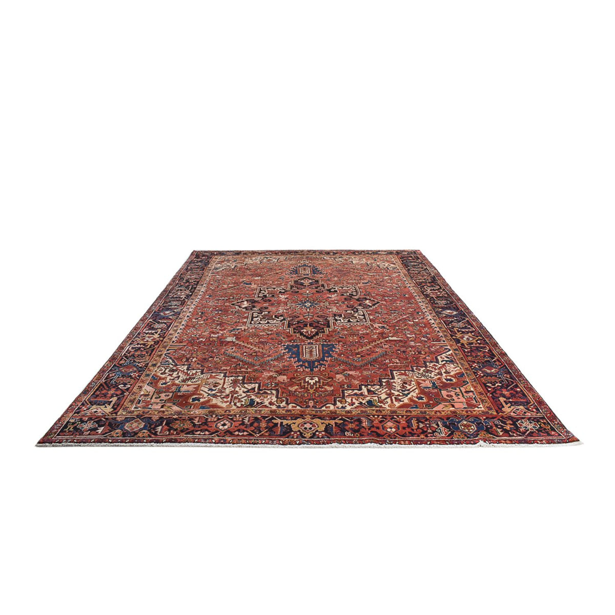 Tapis persan - Nomadic - 402 x 290 cm - rouge