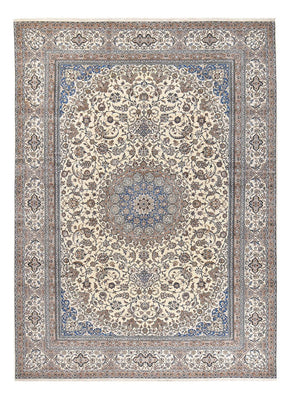 Tapis persan - Nain - Premium - 455 x 315 cm - crème