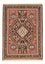 Tapis Gabbeh - Persan Kashkuli - 158 x 110 cm - rouge clair