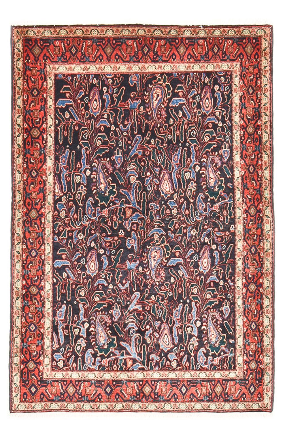 Tapis persan - Classique - 169 x 115 cm - multicolore