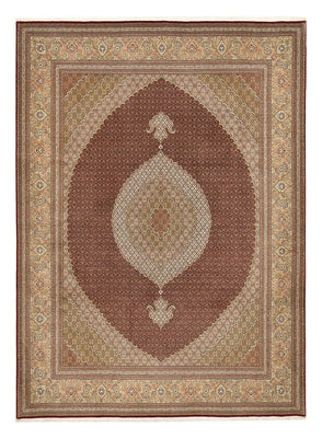 Tapis persan - Tabriz - Royal - 407 x 301 cm - beige foncé